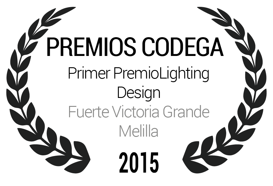 Primer PremioLighting Design Fuerte Victoria Grande Melilla