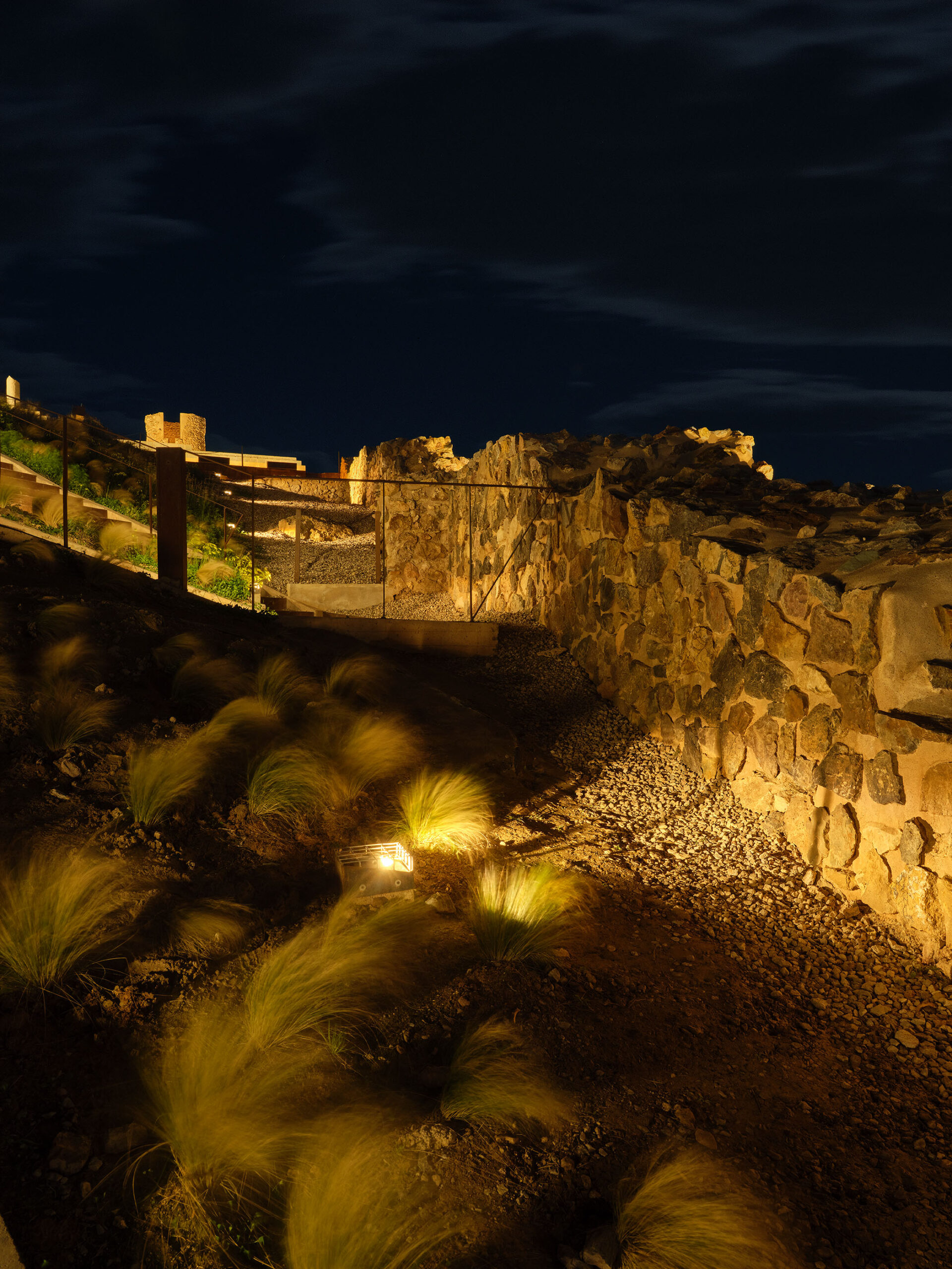 Proyecto de iluminación del Cerro del Molinete - Cartagena, Murcia